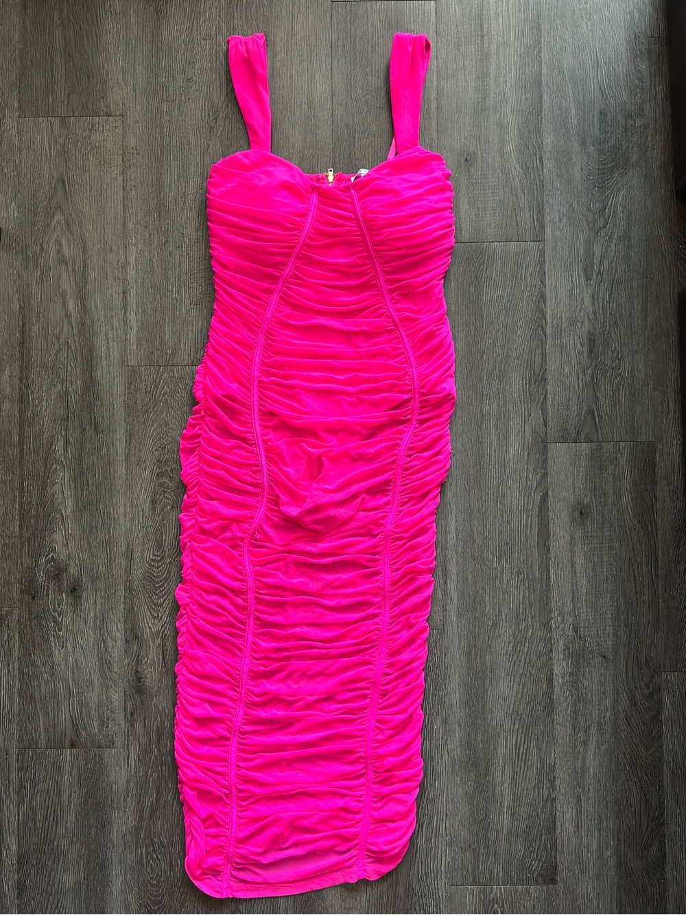 Forever Daydream Mesh Midi Dress